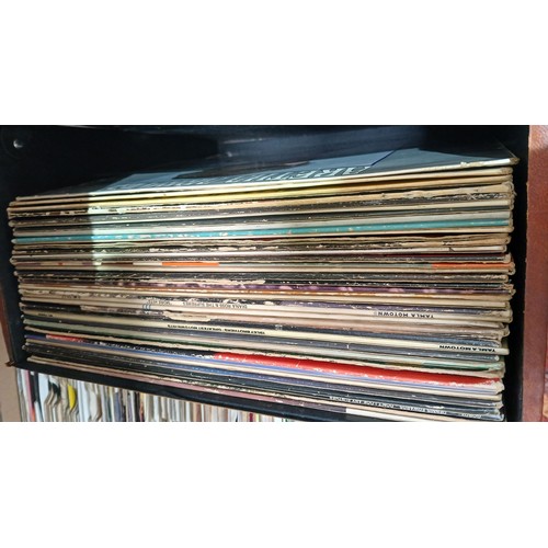 367 - A case of approximately 40 soul and funk LPs.