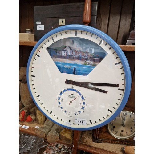 112 - A Bramwell Brown tide clock