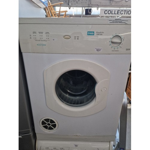 1017 - A Creda Simplicity dryer T522VW