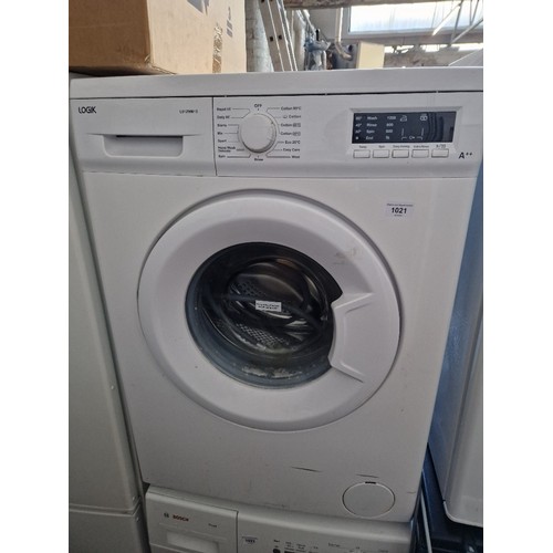 1021 - A Logik L612WM15 washing machine