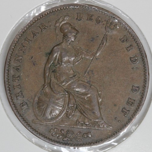 545 - A Victoria 1844 penny.