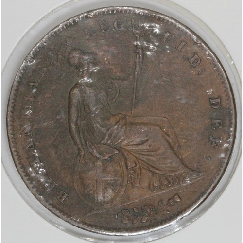 547 - A Victoria 1846 penny.