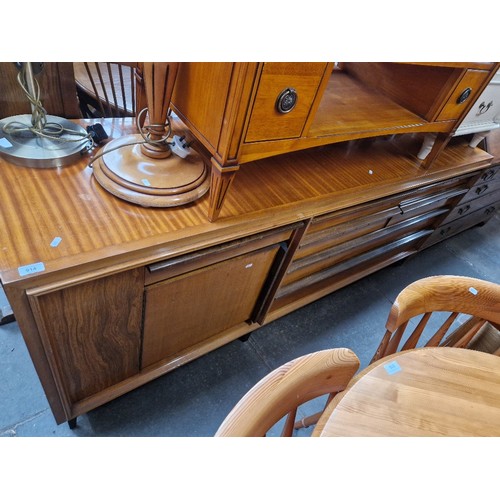 914 - A mid 20th century retro sideboard designed by Keith Scott CBE for Overleigh House, Preston and made... 