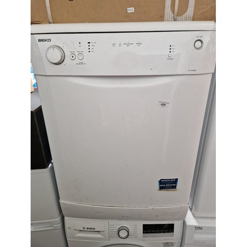 426 - A Beko dishwasher