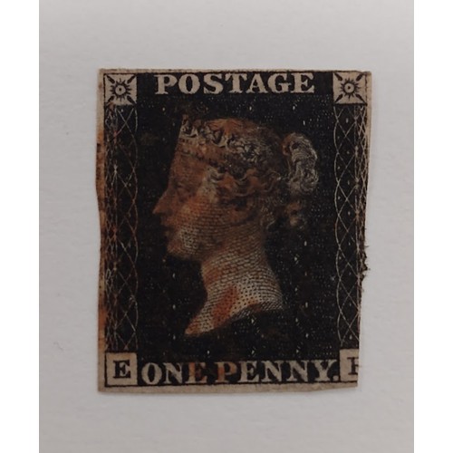 733 - Two stamp albums containing mint GB stamps and Victorian and later stamps, Penny Black, Penny Reds, ... 