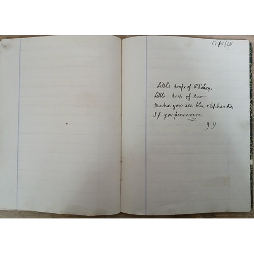 45 - A WWI POW prisoner of war diary compiled by Private James Jepson 31707 17th Battalion Lancashire Fus... 