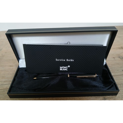 640 - A Montblanc ball point pen, no. 38, with box.