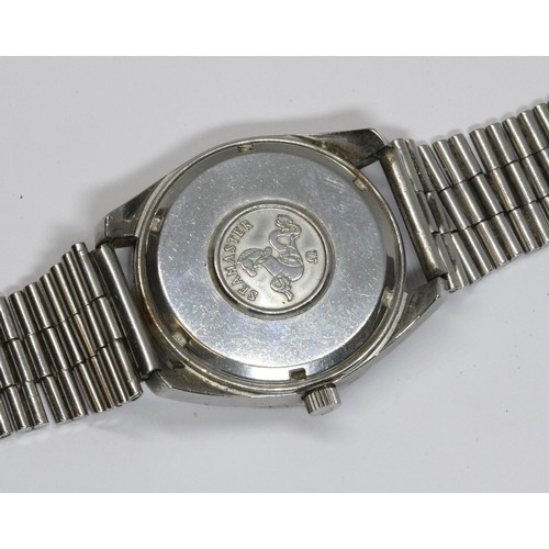 153 - OMEGA, a stainless steel Electronic Seamaster Chronometer, ref. 198.001, cal. 1250, case diameter 36... 