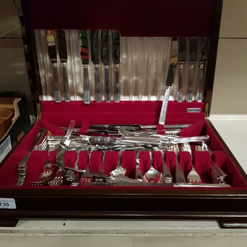 730 - Canteen of cutlery by Cooper Bros. Sheffield