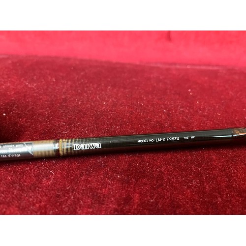 177 - Fly fishing equipment to include Daiwa Lochmor 9'6