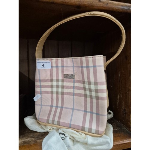 4 - A Burberry handbag