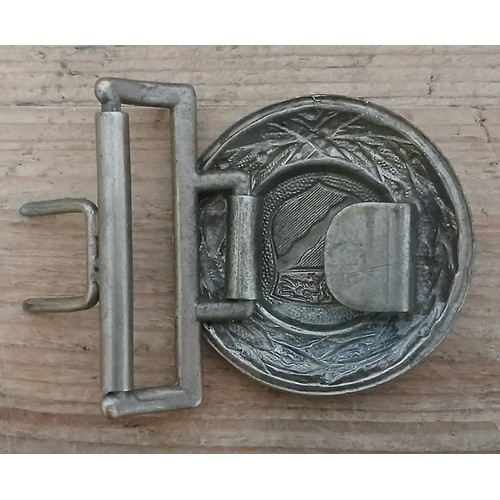 69 - A German Rheinland Province Firefighter's Officer's belt buckle.