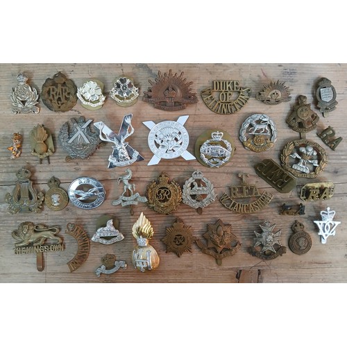 95 - A quantity of assorted British military badges.