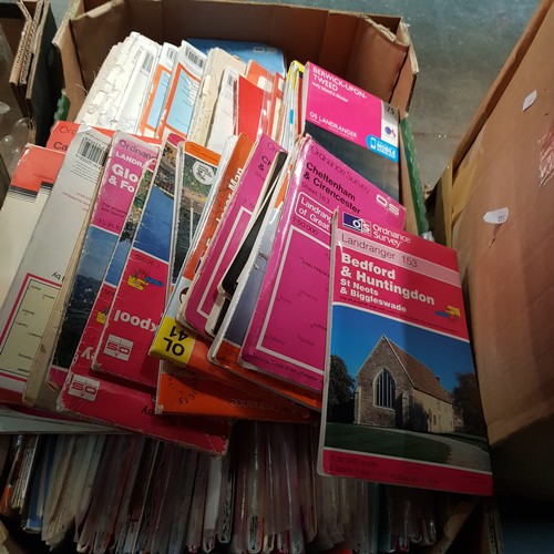 87 - A box of OS Maps