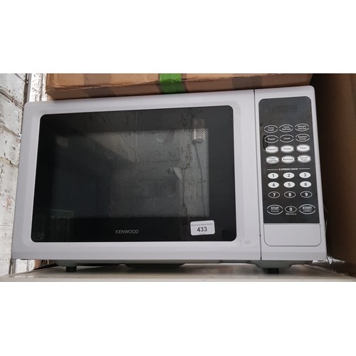 433 - A Kenwood microwave