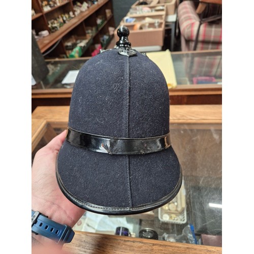 50 - A mid 20th century Blackpool Police helmet.