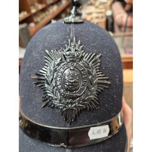 50 - A mid 20th century Blackpool Police helmet.