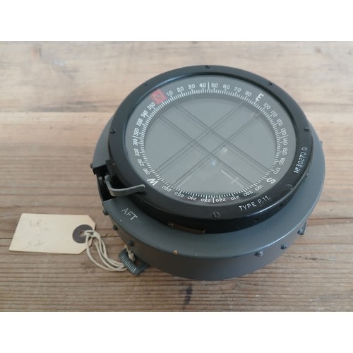 A WWII Spitfire compass.