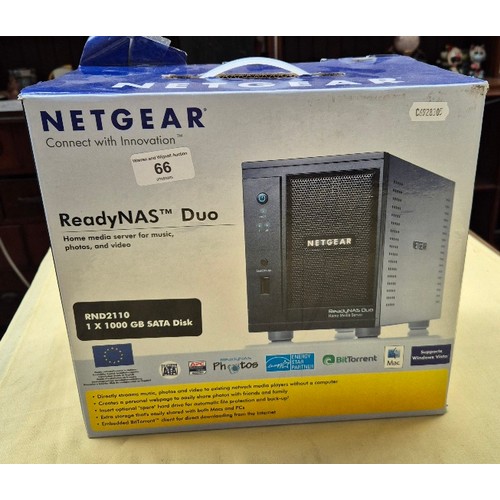 66 - A Netgear ReadyNAS Duo Sata Disk