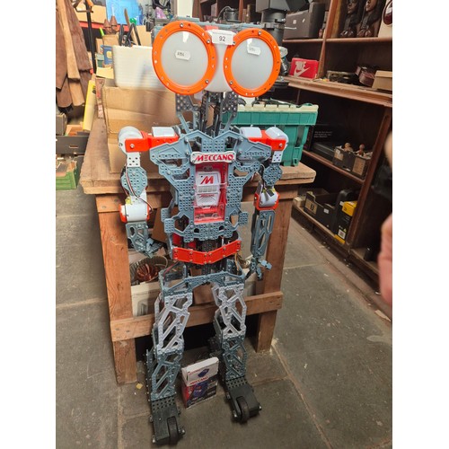 92 - A Meccano by Erector Meccanoid G15 KS robot, together with a boxed Meccabrain 2.0