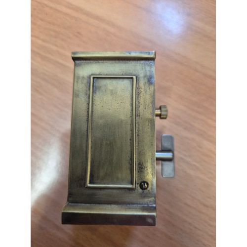 42 - A box of clocks and watches including carriage clocks, ball clock, etc.