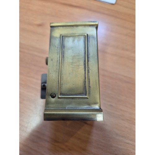 42 - A box of clocks and watches including carriage clocks, ball clock, etc.