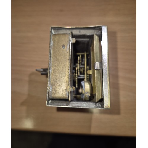 42 - A box of clocks and watches including carriage clocks, ball clock, etc.