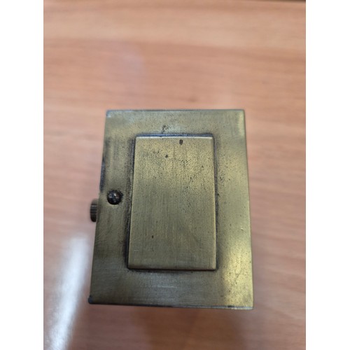 42 - A box of clocks and watches including carriage clocks, ball clock, etc.