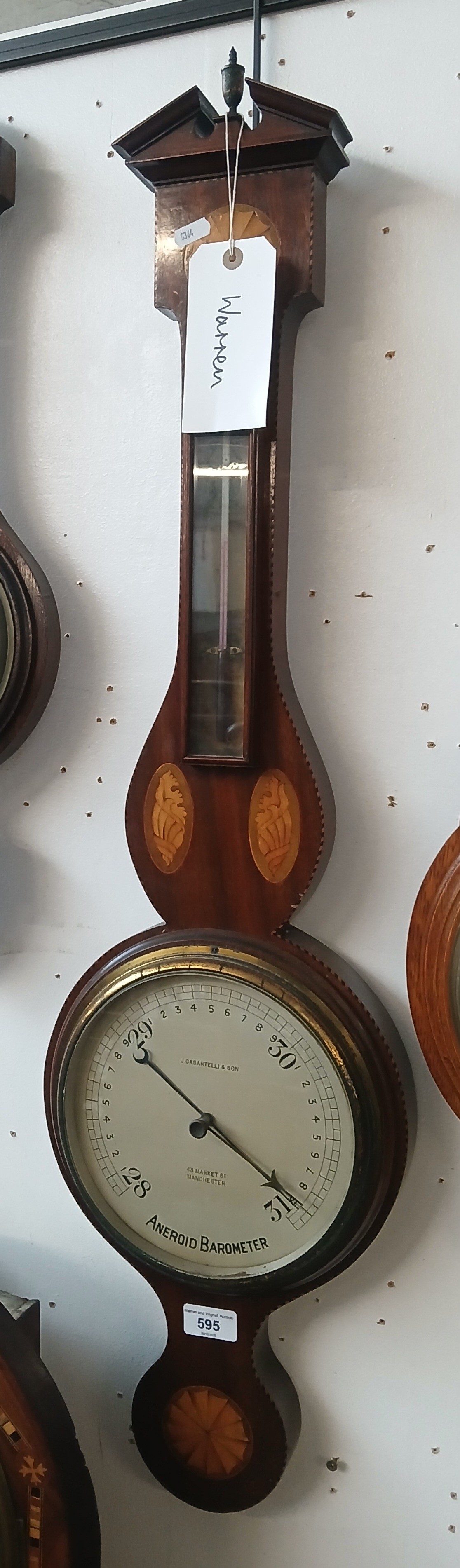 Two barometers.