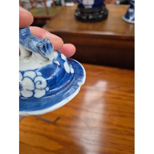 8 - Three Chinese porcelain vases.