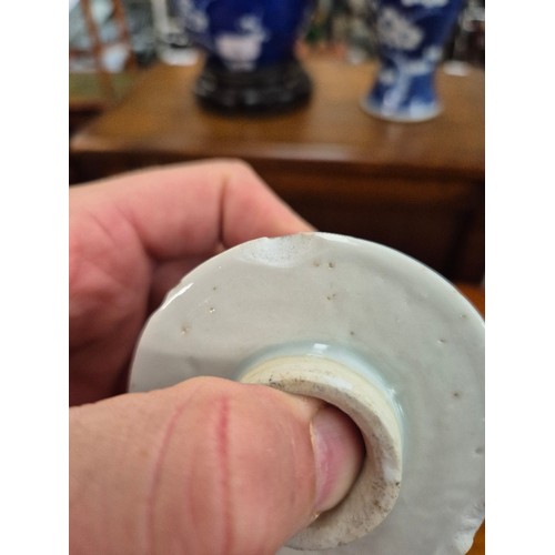 8 - Three Chinese porcelain vases.