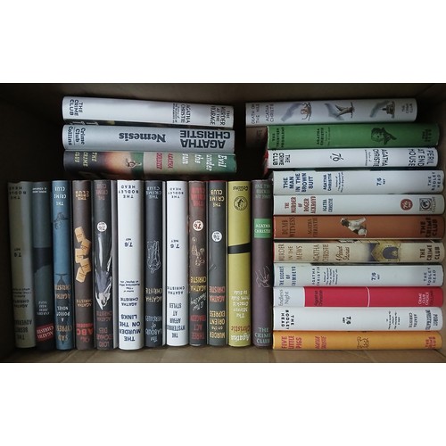 412 - Agatha Christie, 26 The Crime Club facsimile editions, Harper Collins, circa early 2000s.