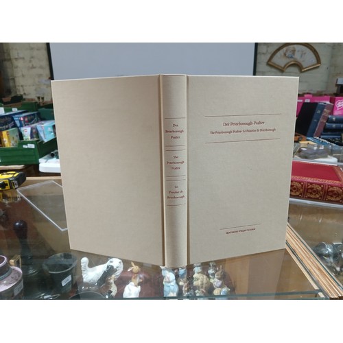 411 - Der Peterborough Psalter facsimile, with accompanying commentary, limited edition, number 256/680, Q... 