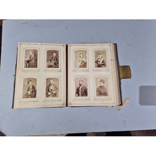 450 - A box of assorted photograph and postcard albums.