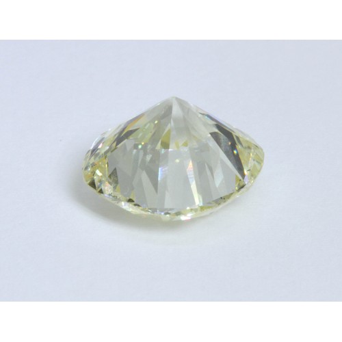 72 - A diamond solitaire ring, the old cut stone weighing approximately 6.35ct, the approximate qualities... 