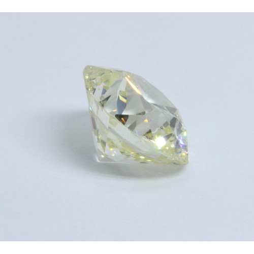 72 - A diamond solitaire ring, the old cut stone weighing approximately 6.35ct, the approximate qualities... 