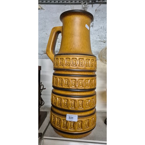 331 - A large West German jug/vase, height appx 46cm