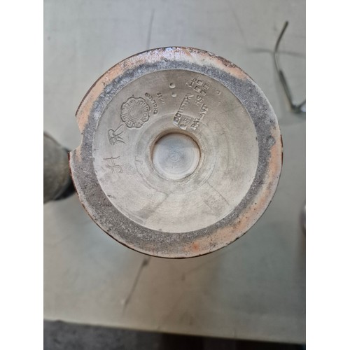 16 - 3 Doulton Lambeth ware vases