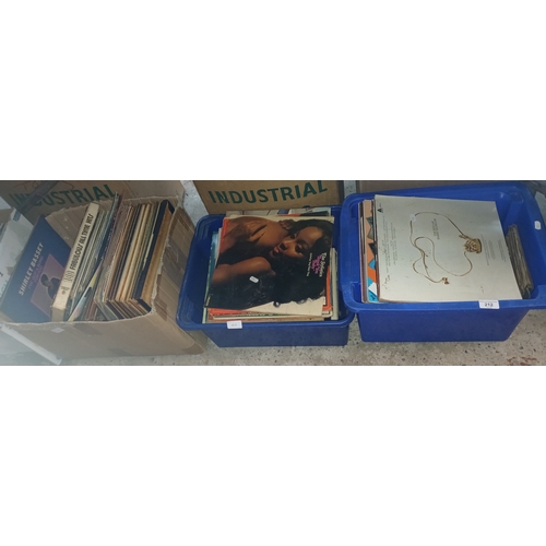 4 boxes of LPs
