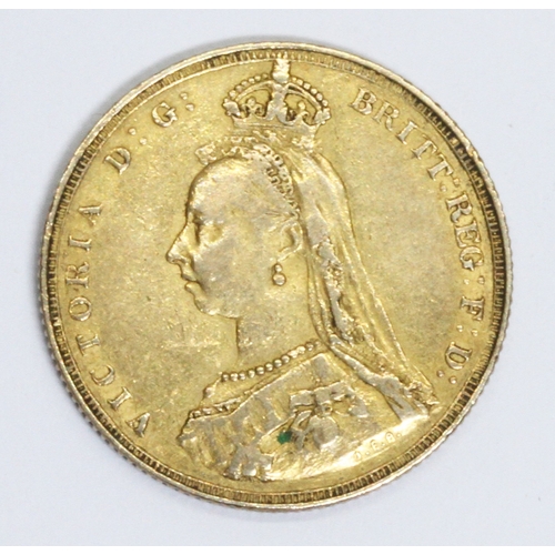 156 - Vitoria 1887 Jubilee head sovereign, 10% buyer's premium (inclusive of VAT), normal online bidding f... 