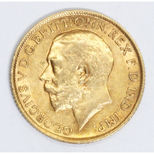 169 - George V 1914 sovereign, 10% buyer's premium (inclusive of VAT), normal online bidding fees apply.