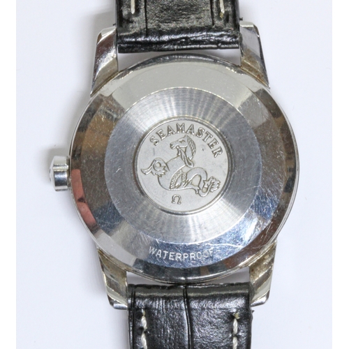 228 - OMEGA, a stainless steel Seamaster wristwatch, ref. 2846/8-1SC, cal. 501, case diameter 34mm, 20 jew... 