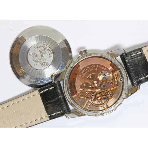 228 - OMEGA, a stainless steel Seamaster wristwatch, ref. 2846/8-1SC, cal. 501, case diameter 34mm, 20 jew... 