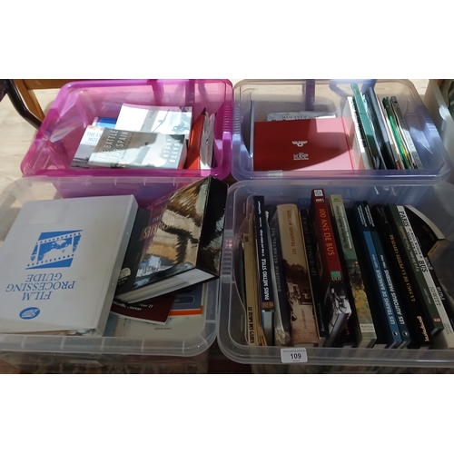 109 - A collection of mainly public transport and tourism related books and ephemera, mainly late 20th/ear... 