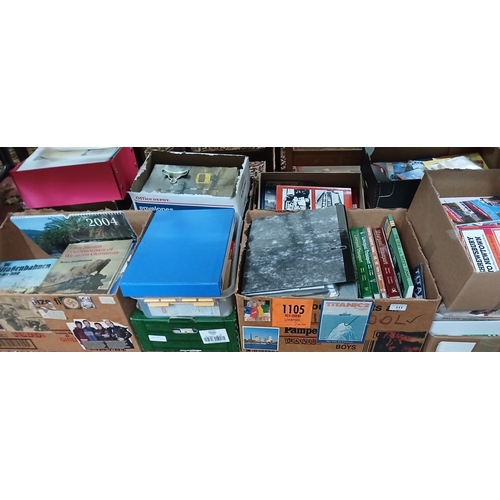 111 - A collection of mainly public transport and tourism related books and ephemera, mainly late 20th/ear... 