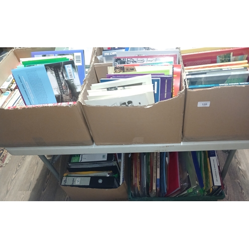 120 - A collection of mainly public transport and tourism related books and ephemera, mainly late 20th/ear... 