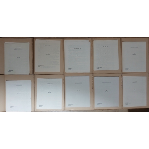 65 - Frank King, a group of ten mimeograph typescripts, circa 1920s to 1950s.