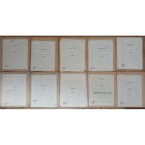 66 - Frank King, a group of ten mimeograph typescripts, circa 1920s to 1950s.
