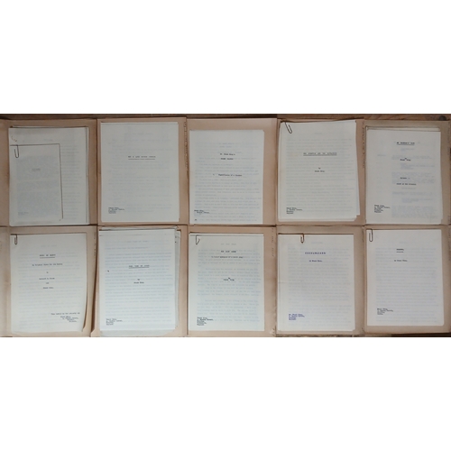 67 - Frank King, a group of ten mimeograph typescripts, circa 1920s to 1950s.