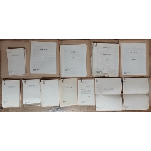 69 - Frank King, assorted hand typed and mimeograph manuscripts and typescripts, essays/lectures and shor... 